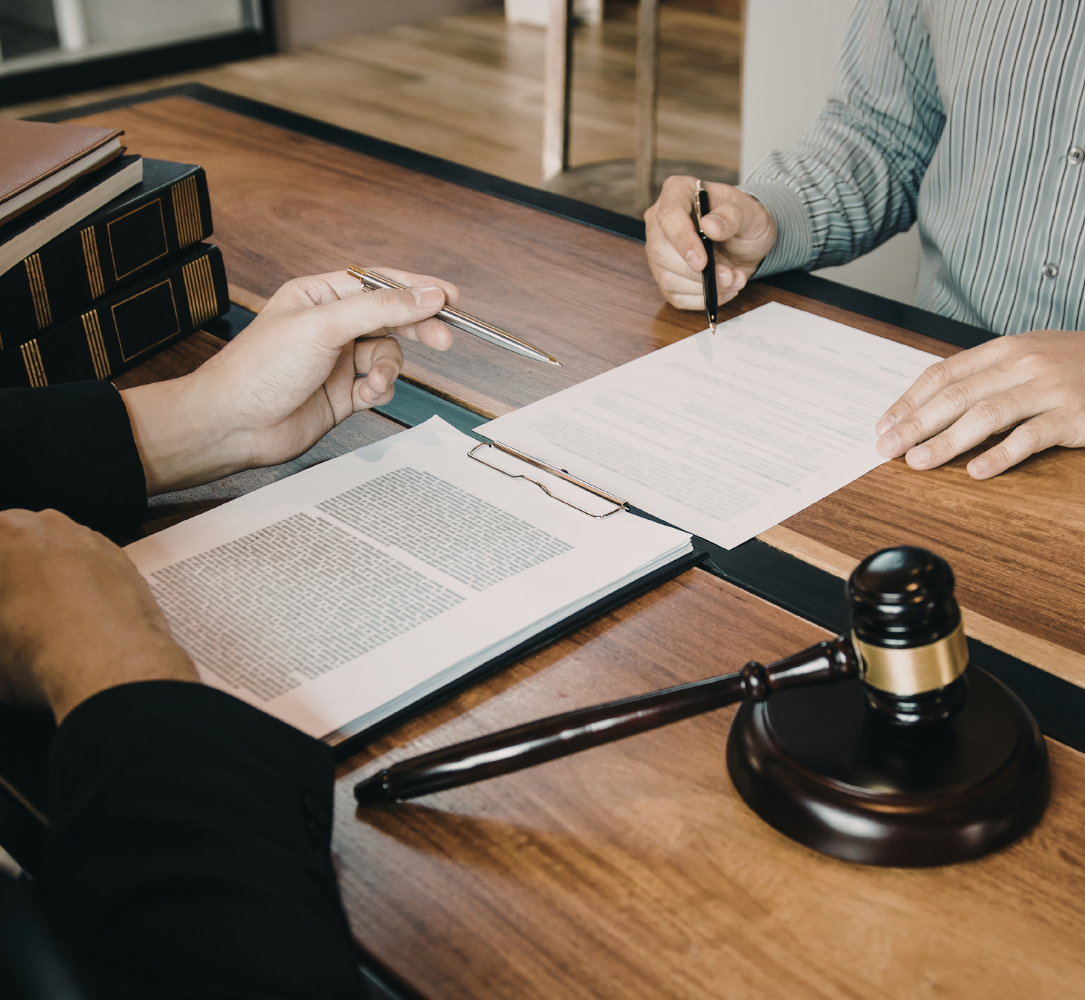 attorney reviewing trucking case - Buckman, Buckman & Castellano, P.A.